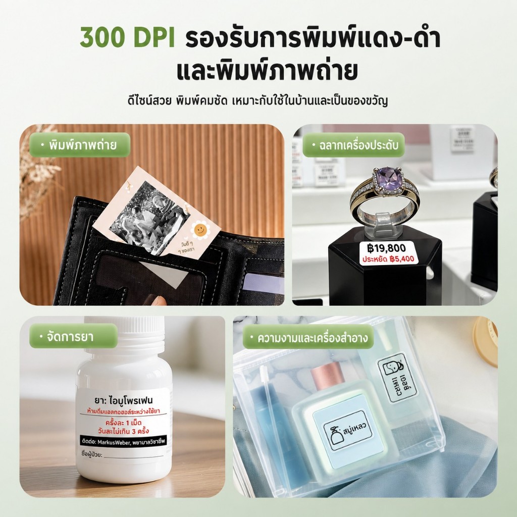 NIIMBOT طابعة ملصقات محمولة B21 Pro — صورة 4