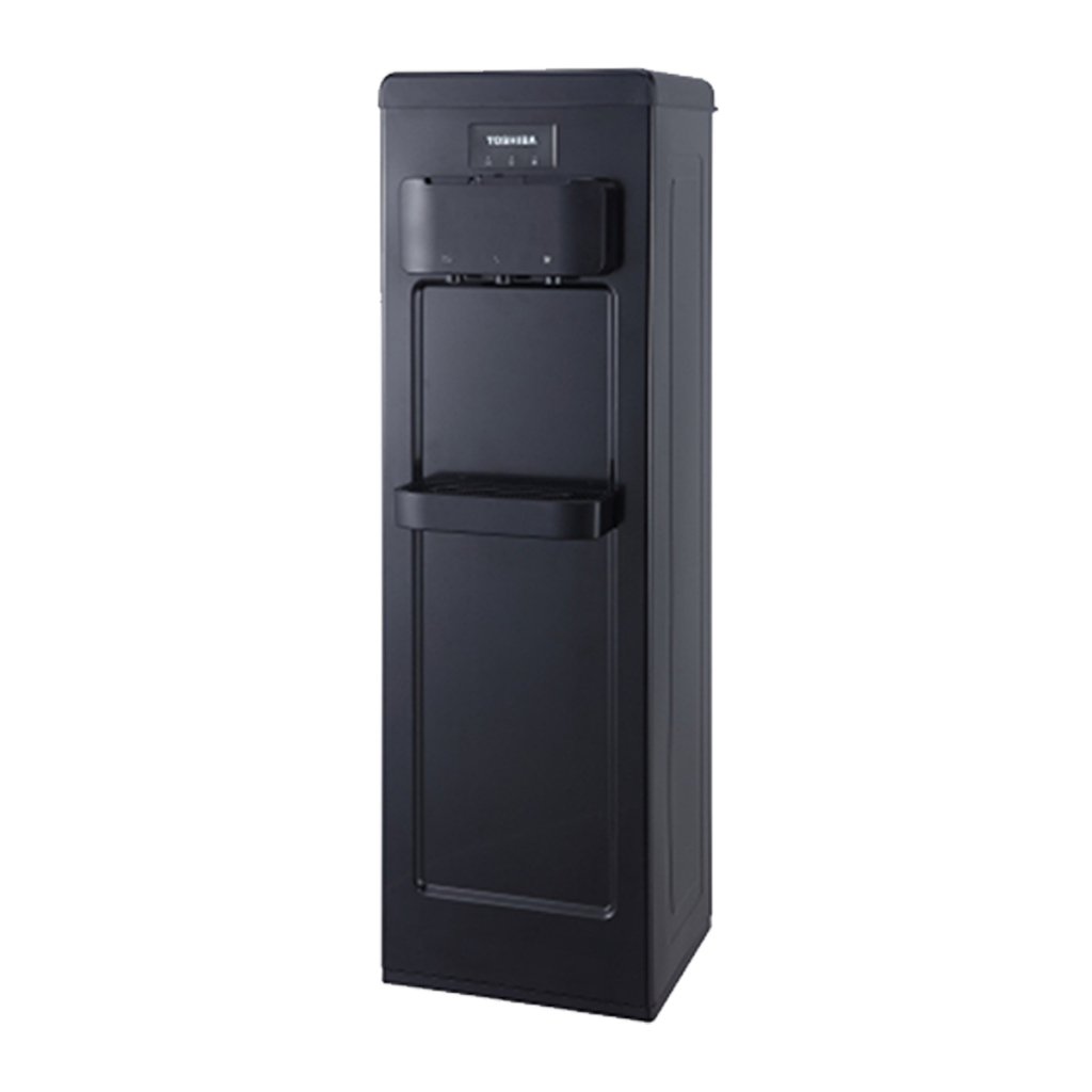 TOSHIBA ตู้กดน้ำ ถังน้ำด้านบน รุ่น RWF-W1917TK(K) น้ำร้อน-น้ำเย็น 3 อุณหภูมิ ล็อกป้องกันเด็ก ประกันคอมเพรสเซอร์ 5 ปี