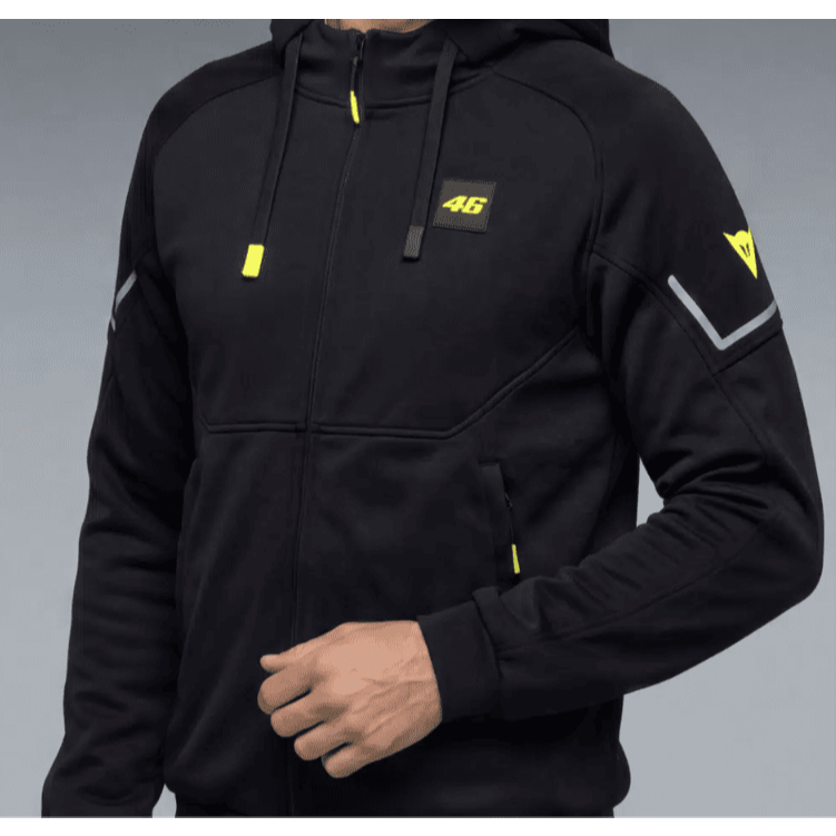 Dainese เสื้อแจ็คแก็ต รุ่น VR46 HOODIE FULL ZIP