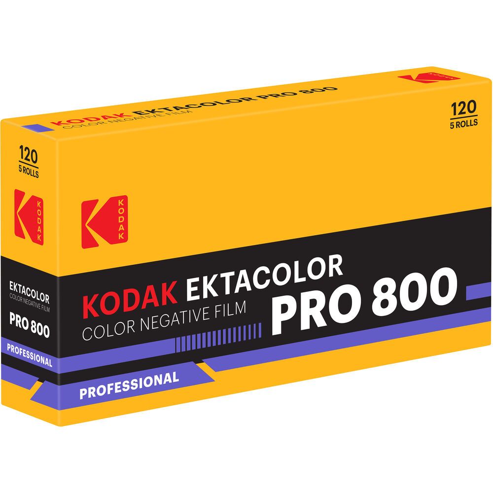 ฟิล์มสี 120 Kodak Ektacolor PRO 800 Medium Format 120 Film ฟิล์ม