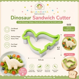🥪แม่พิมพ์ตัดขนมปัง🥪 แซนวิชกระเป๋า สำหรับเด็ก เบนโตะ BLW Sandwich Pocket Cutter DIY Kids Bento Baan Raya