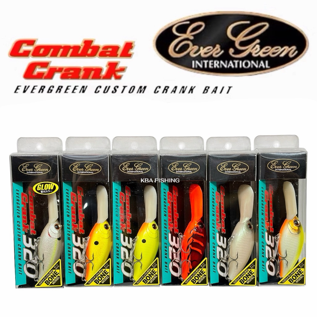 เหยื่อปลอม EG เหยื่อญี่ปุ่น EVERGREEN COMBAT CRANK