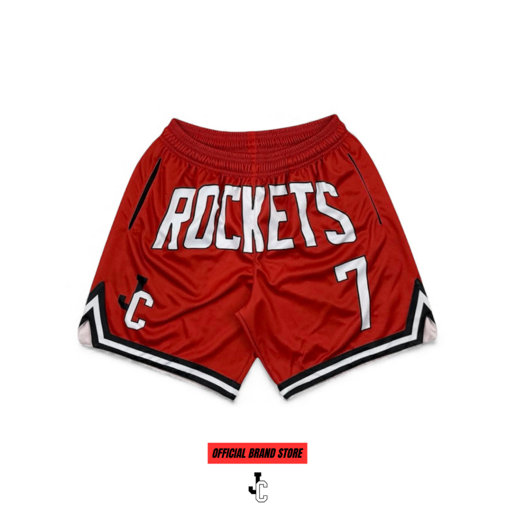 JcooN’ Kevin Durant Rockets Collection Basketball Shorts