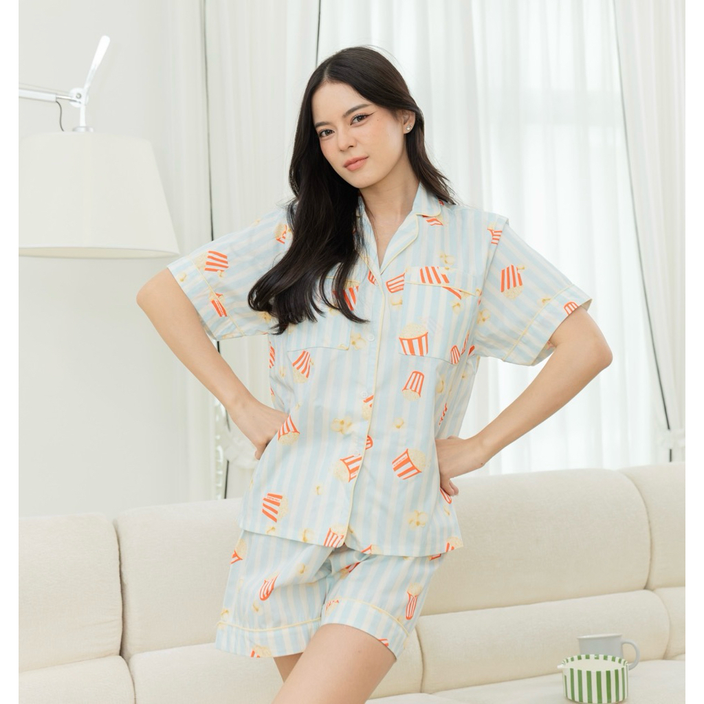 SLEEPINGPILLS.CO - LOVELY PAJAMAS น่ารักจนต้องนอนอมยิ้ม สวยละมุนแม้ตอนพึ่งตื่นนอน
