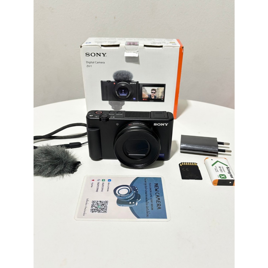 กล้องมือสอง SONY ZV1 สภาพดี ราคาถูก ครบกล่อง