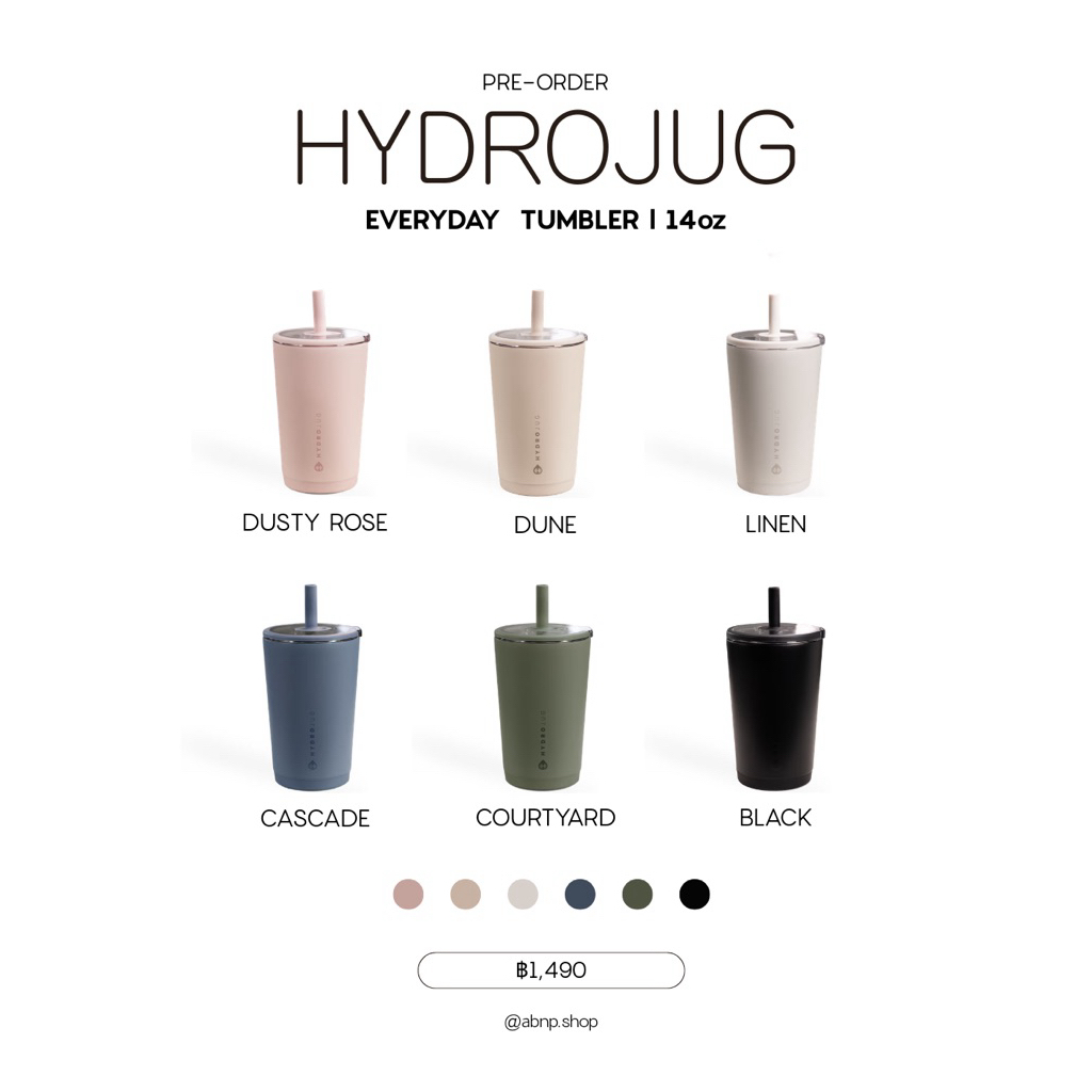 [PRE-ORDER] HydroJug Everyday Tumbler 14 oz 💧| authentic from USA 🇺🇸