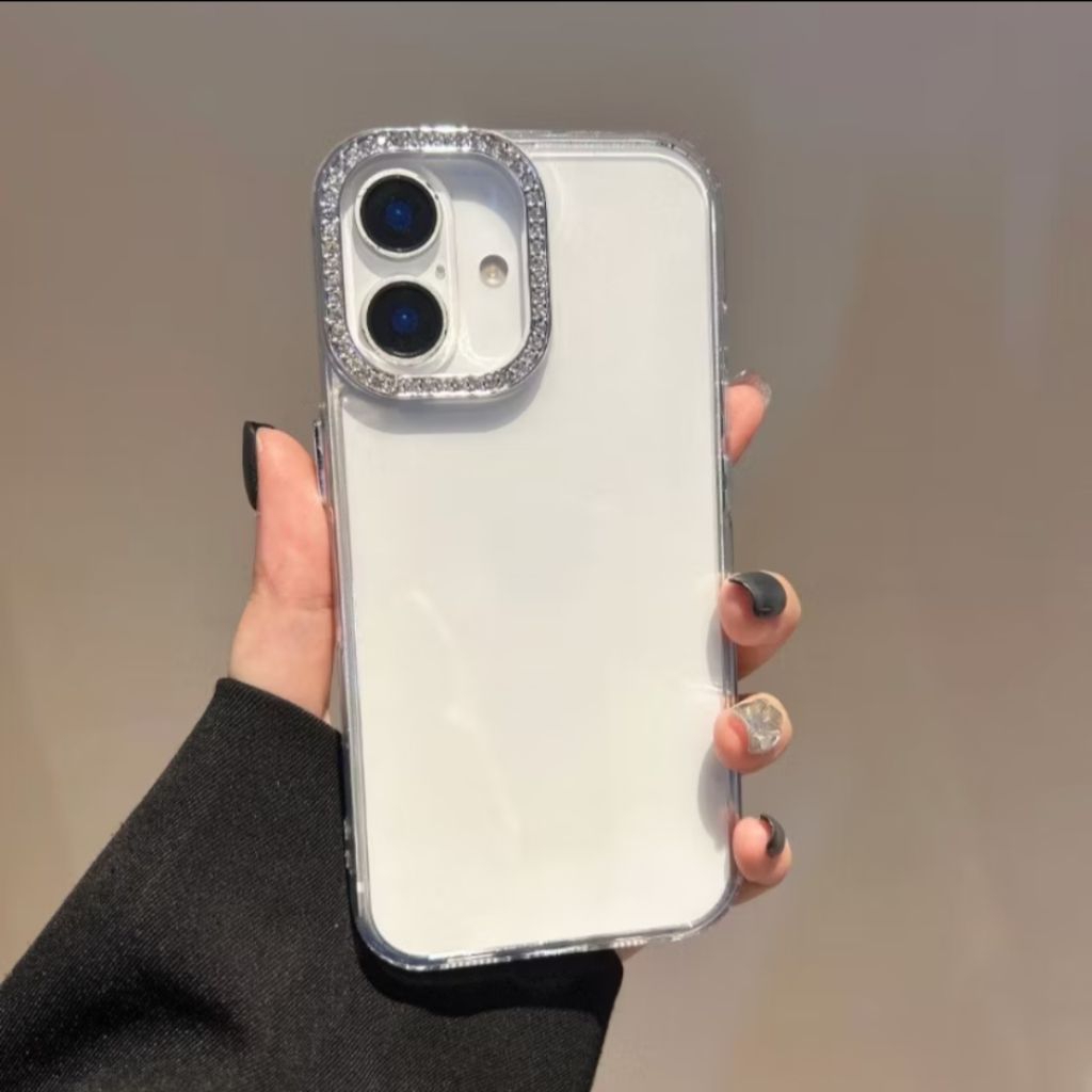 เคสมือถือ สำหรับ OPPO A6X A6S A6C A6T A6Pro A5pro A3X A5X A57 A77s A38 A18 A17 A17k เคสใสกล้องเพชร ป