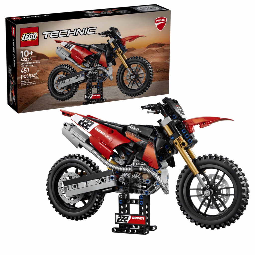 LEGO Technic เลโก้ 42238 Ducati Desmo450 MX Factory Motorcycle