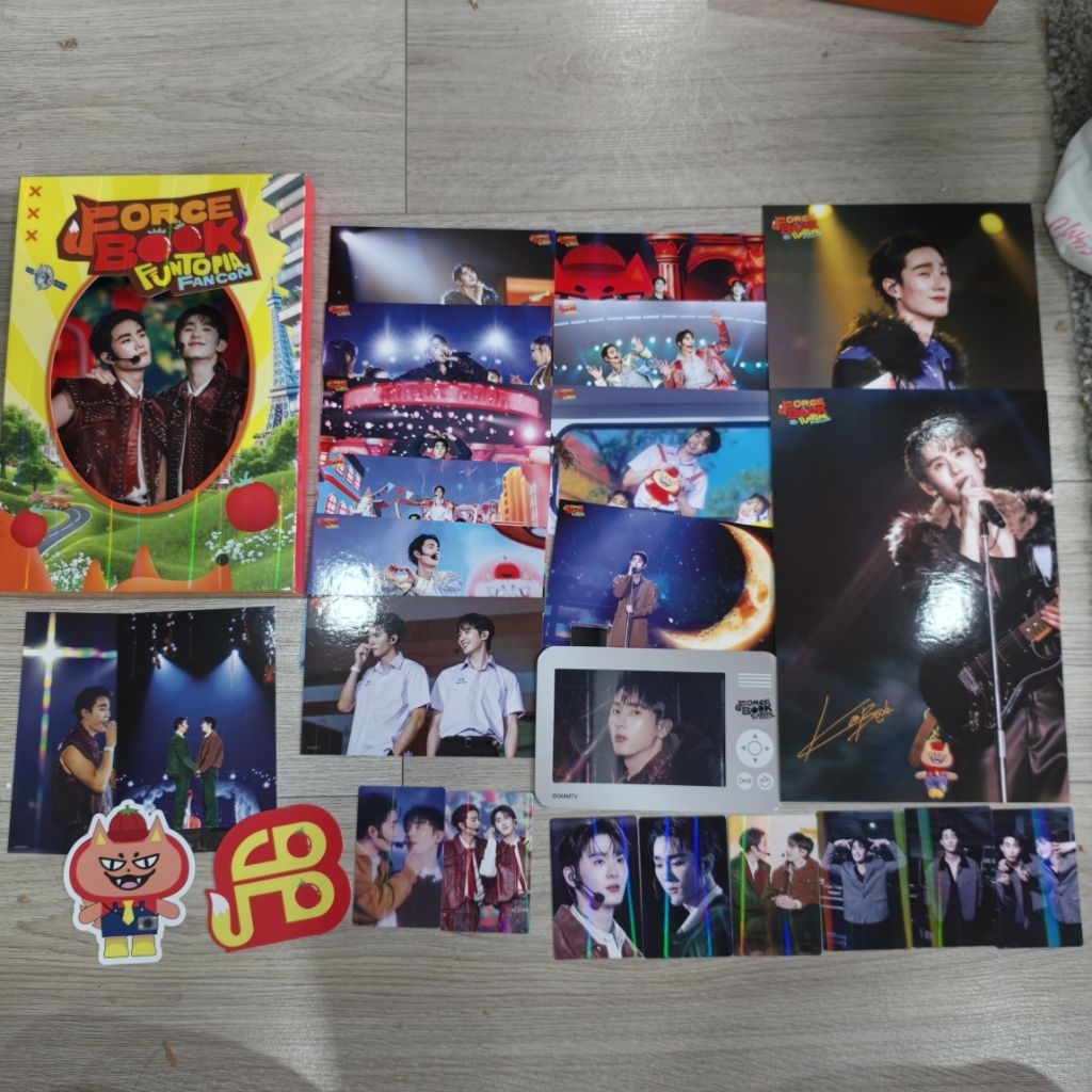 ForceBook Funtopia Fancon Boxset /  Photobook mini Photoset Random Card ฟอสบุ๊ค ForceBook Tomafox GM