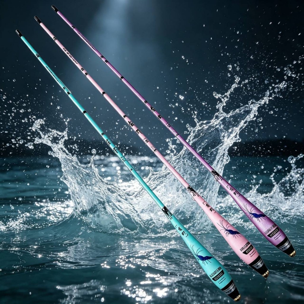 คันเบ็ดตกกุ้ง ตกปลาเล็ก ขนาด 1.5 และ 1.8 ส่งจากไทย มี 4 สี ให้เลือก ส่งจากไทย