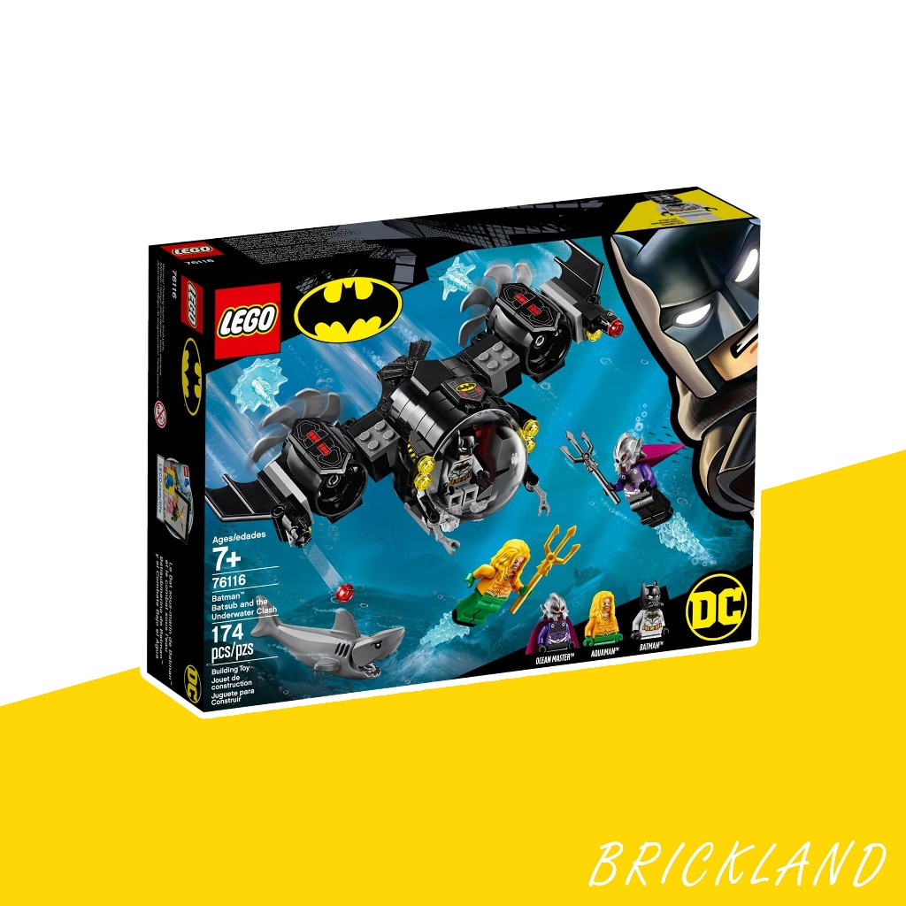 LEGO Batman 76116 Batman Batsub and the Underwater Clash ของแท้ 100% พร้อมส่ง