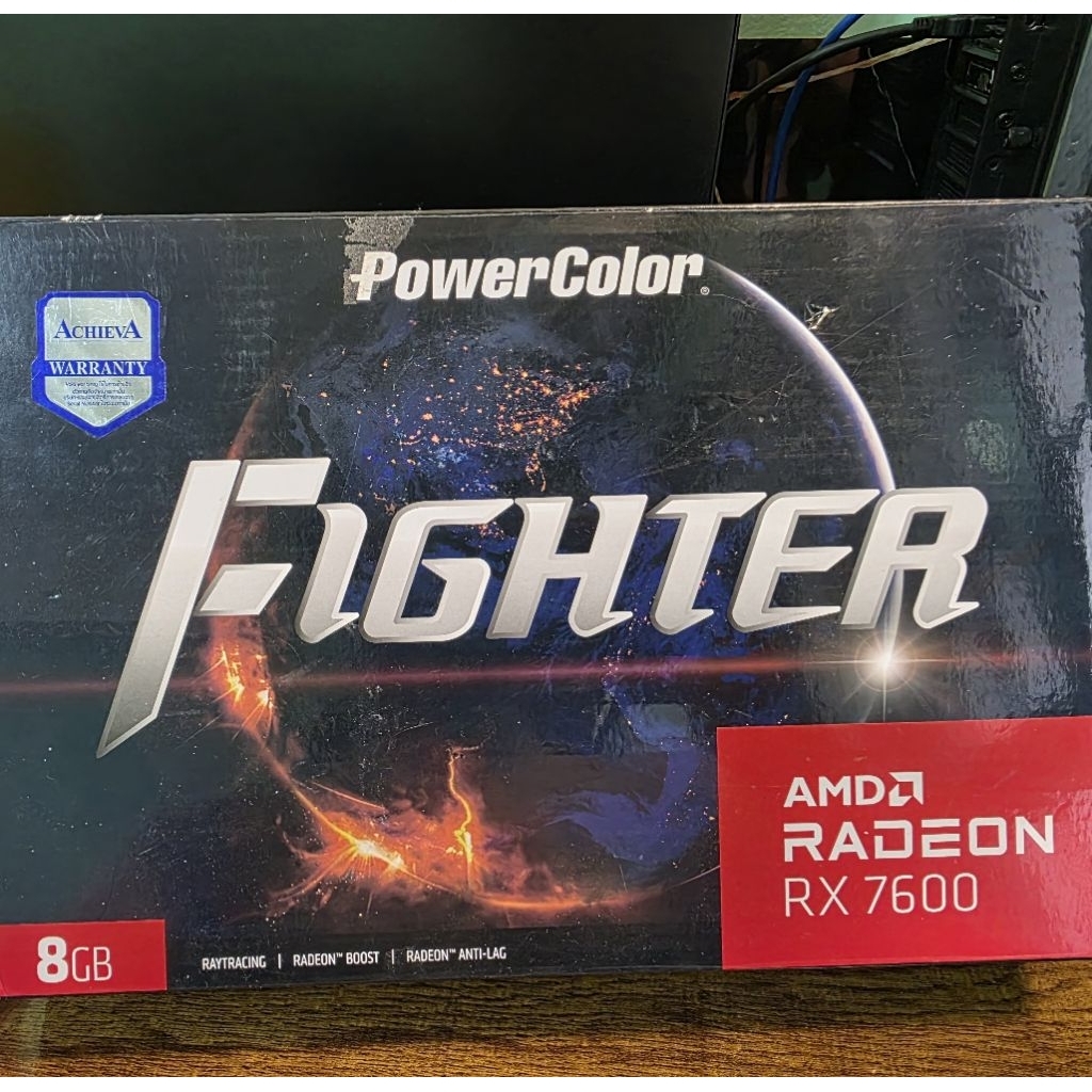 PowerColor Fighter AMD Radeon RX 7600 8GB GDDR6