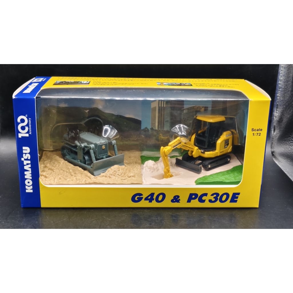 ❌❌❌ โมเดลรถเหล็ก Komatsu G40 & PC30E