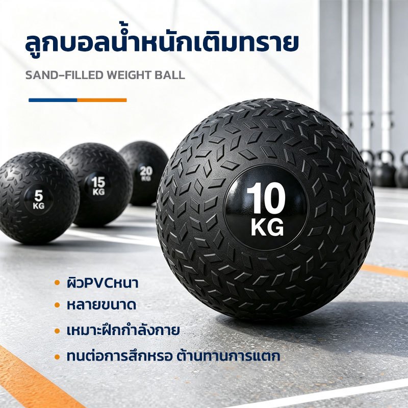 SLAM BALL สแลมบอลออกกำลังกาย