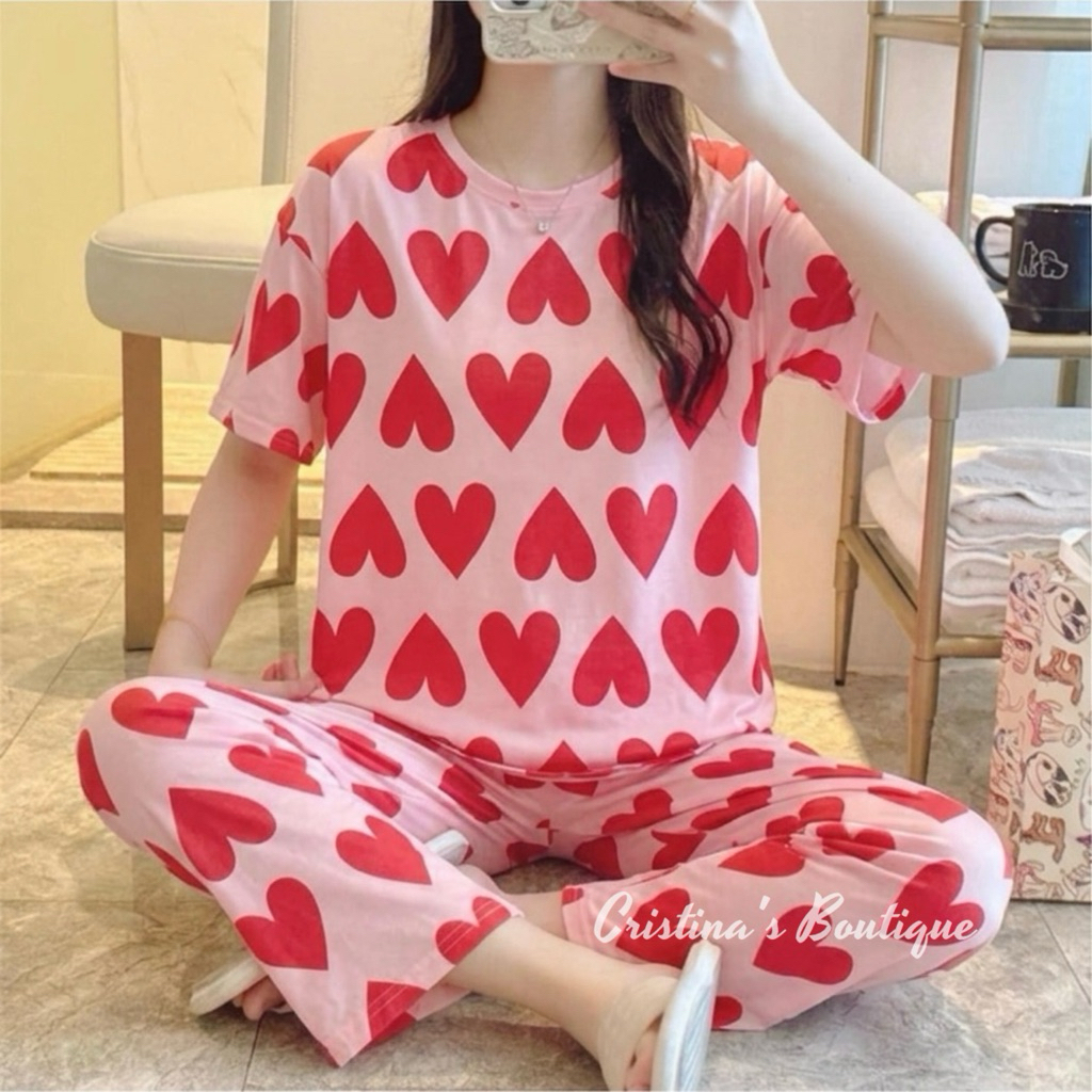 ชุดนอนผ้ากันน้ำ Terno Pajama สำหรับผู้หญิง ลดราคาสุดพิเศษ แฟชั่นเกาหลี พรินต์ลาย พร้อมรหัสลับ