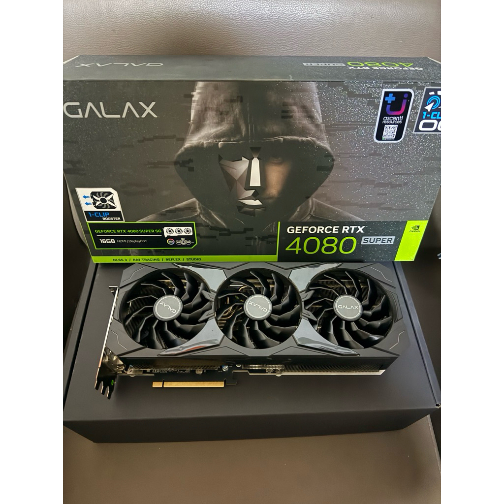 RTX4080SUPER/16GB GALAX SG 1-CLICK (OC/D6X) ประกันadvice 06 ตุลาคม 2570
