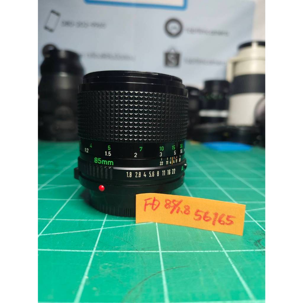 เลนส์ Canon New FD 85mm F1.8