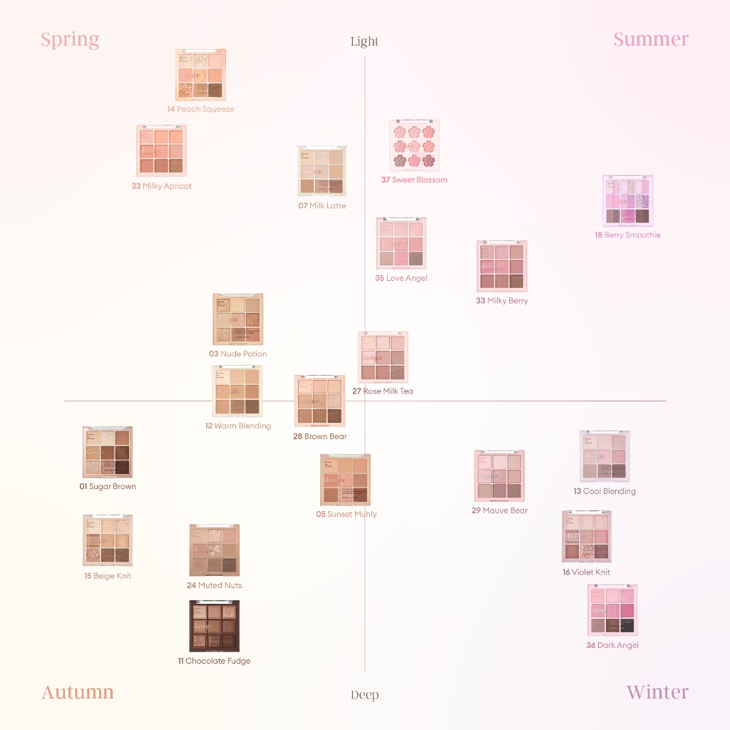 dasique باليت ظلال Shadow Palette — صورة 2