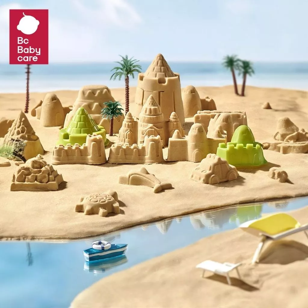 Babycare Soft Play Sand Set ชุดของเล่นทรายเด็ก เหมาะสำหรับเด็กอายุ 3ปีขึ้นไป | BC Babycare Thailand