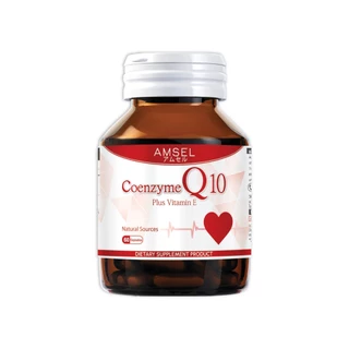 Amsel Coenzyme Q10 Plus Vitamin E (60 แคปซูล)