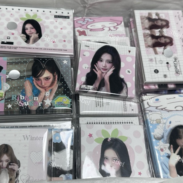 ꒰ พร้อมส่ง ♡ ꒱ สุ่มโฟโต้การ์ดและสติกเกอร์แฟนเมด nct / riize / aespa / enhypen / heart2heart / ive 1 แพ็ค = 10 แผ่น