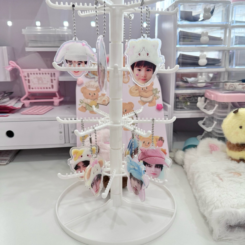 💖keyring glitter BUS พวงกุญแจกลิตเตอร์บัส (ภูเอเอภีม)