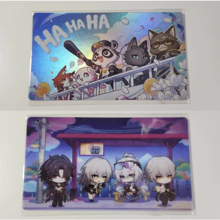 Limited Hoyofest 2026 freebies โฮโยเฟส ตั๋ว การ์ดHonkai star rail Genshin ZZZ card ticket Blade Silver wolf Flins Jahoda