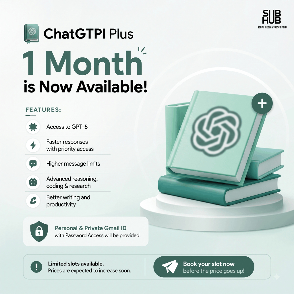 Chat Gpt Plus รายเดือน - ง่ายและเร็วกว่าการใช้หนังสือถึง 10 เท่า - เครื่องมือแชทอัจฉริยะและระบบอัตโน