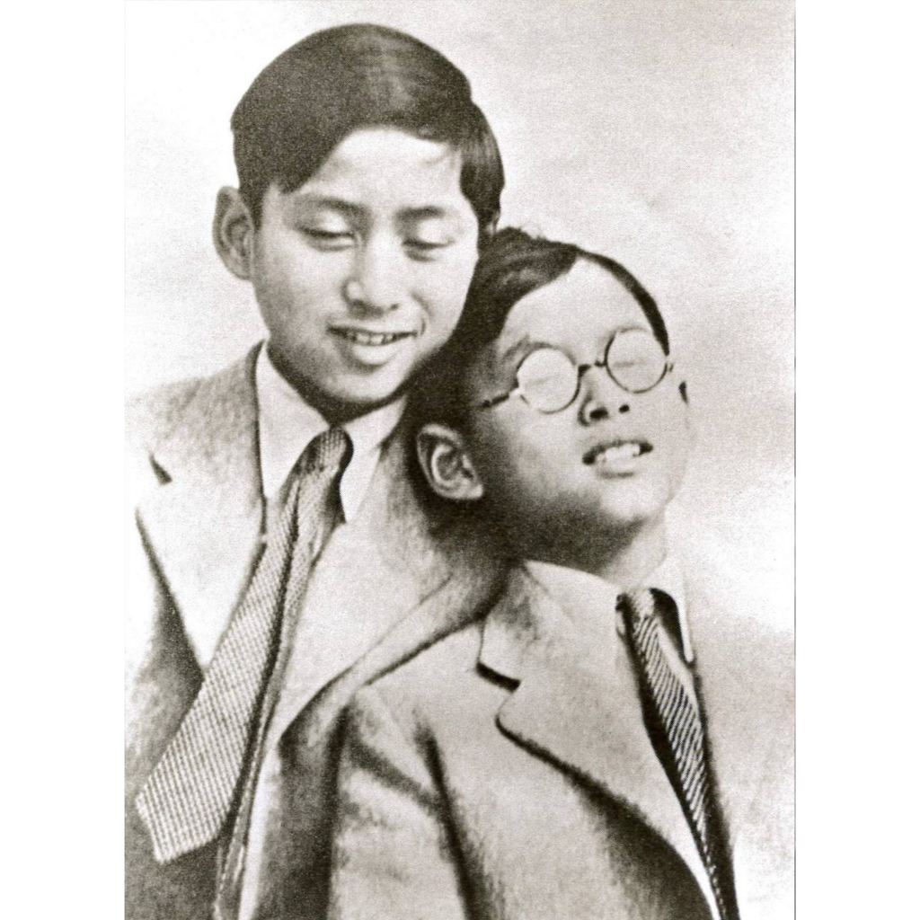 รูปถ่าย ในหลวงรัชกาลที่ 8 รัชกาลที่ 9 ทรงพระเยาว์ POSTER 7.4”x10.3” King Ananda Mahidol King Bhumibol Photo Siam