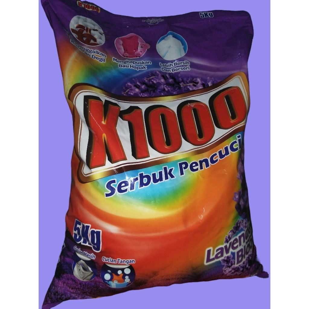 ผงซักฟอก K1000 ขนาด5กก.