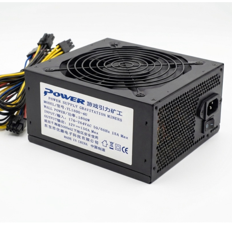 Power Supply Gravitation Miners YL1800-4U 1800W