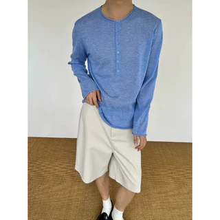 LEELA -RELAX KNIT SHIRT-เสื้อไหมพรมแขนยาว