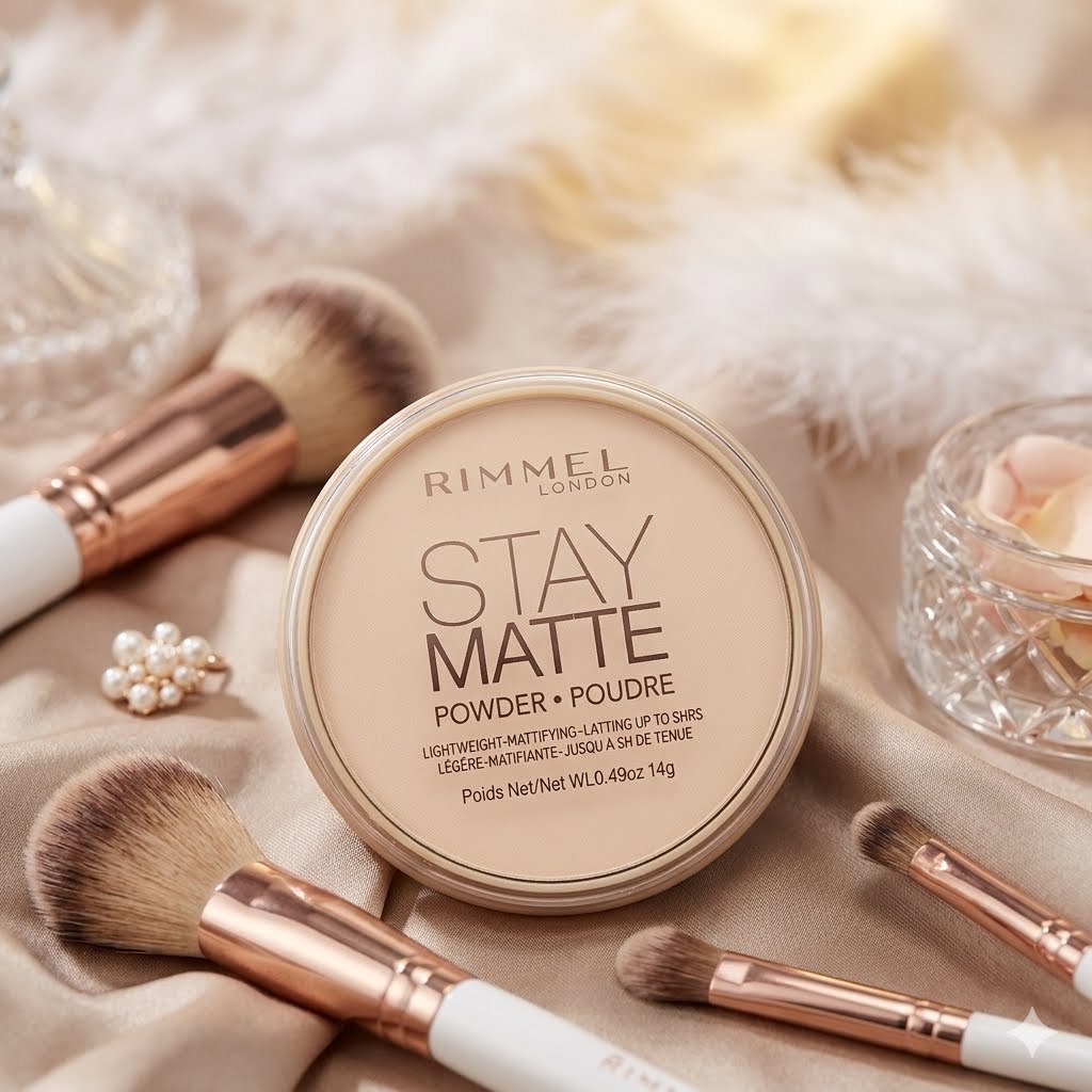 แป้งเทพคุมมัน Rimmel Stay Matte Pressed Powder สี Translucent