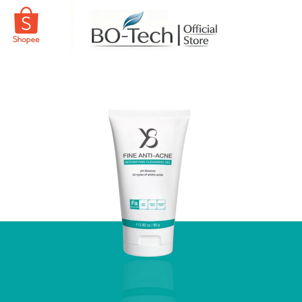 Y8 FINE ANTI-ACNE DETOXIFYING CLEANSING GEL (80g) เจลล้างหน้าสูตรอ่อนโยน แนะนำคนเป็นสิว