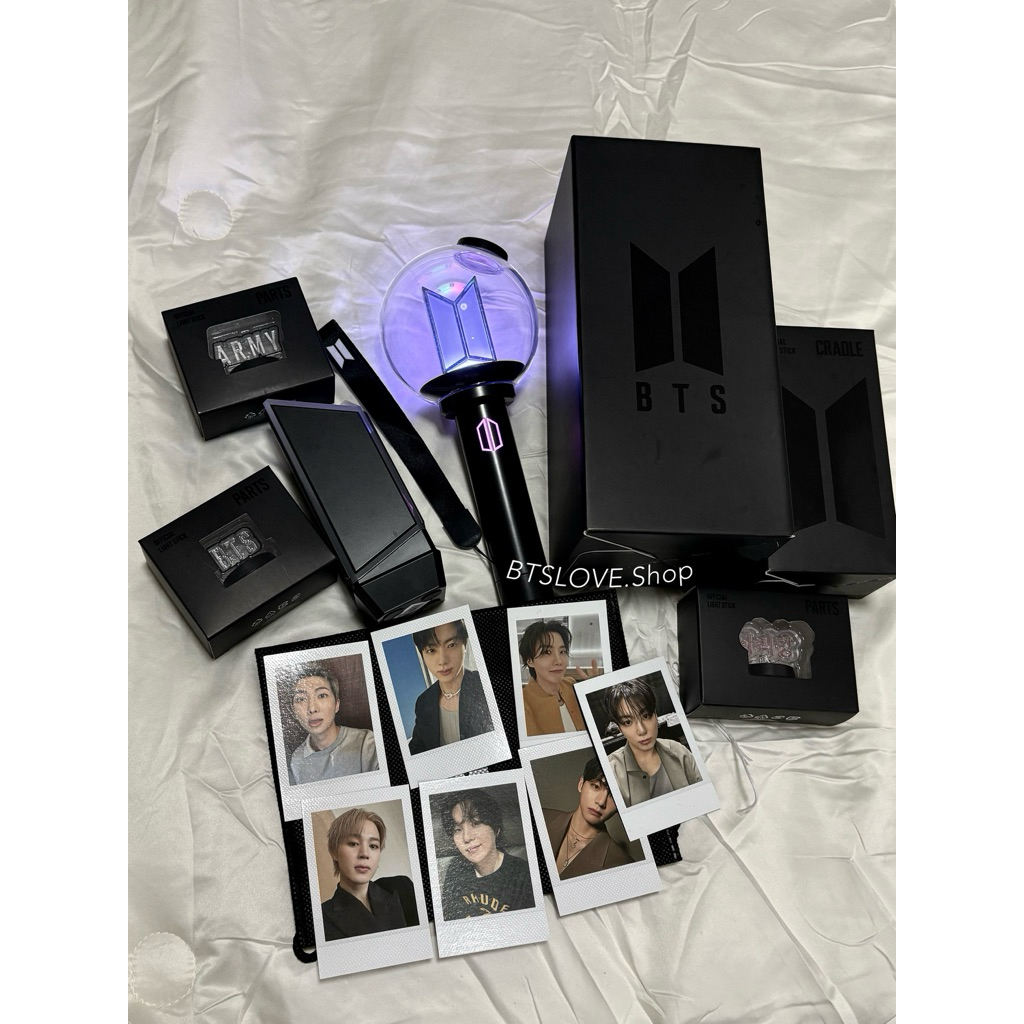 แท่งไฟ BTS Ver.ล่าสุด ! (ของแท้💯 *พร้อมส่งสิ้นเดือนตุลา ทันคอนไทย 🇰🇷✈️)