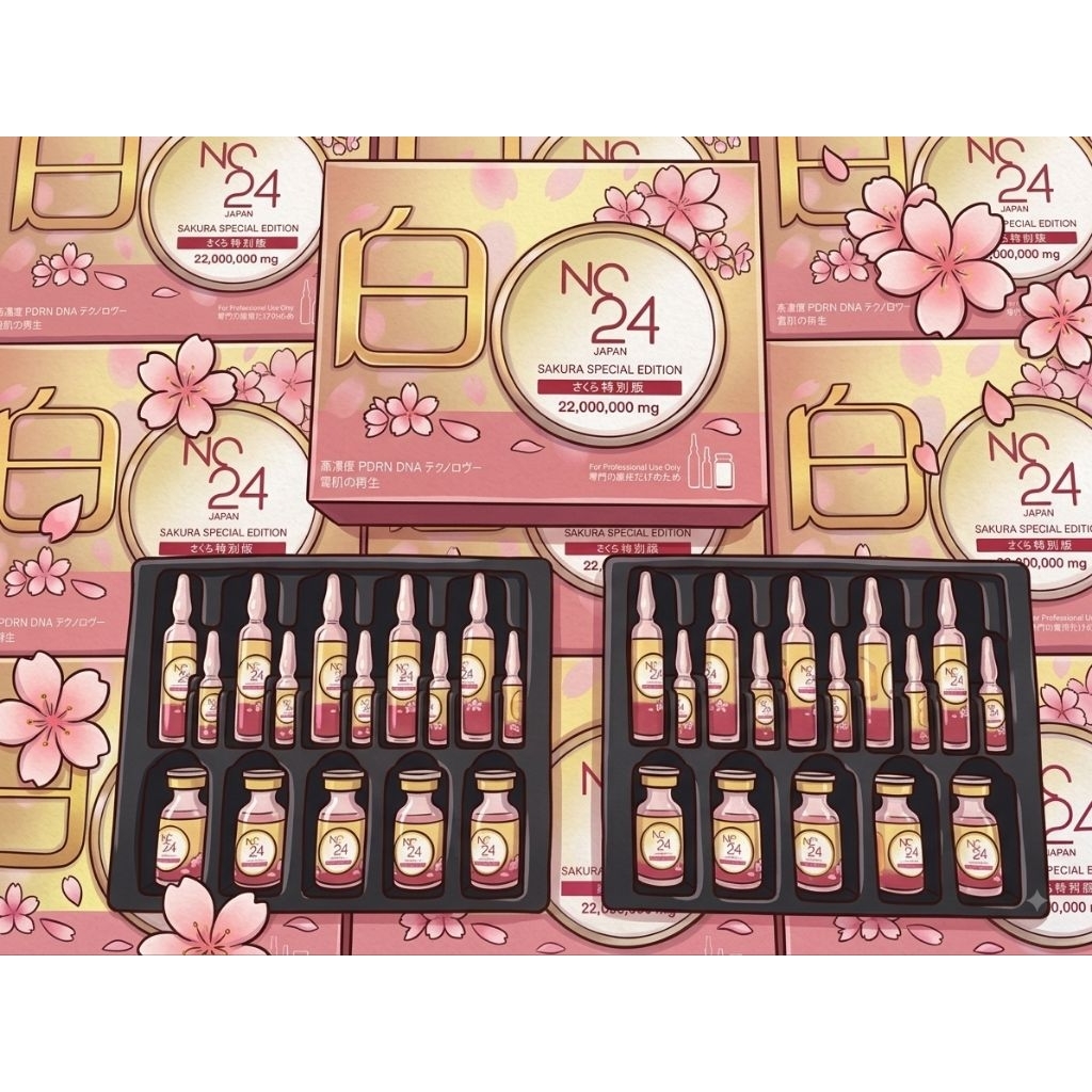Nc24 Sakura Special Edition ไม่รวม อปก. ยกบล๊อกทักได้นะคะ
