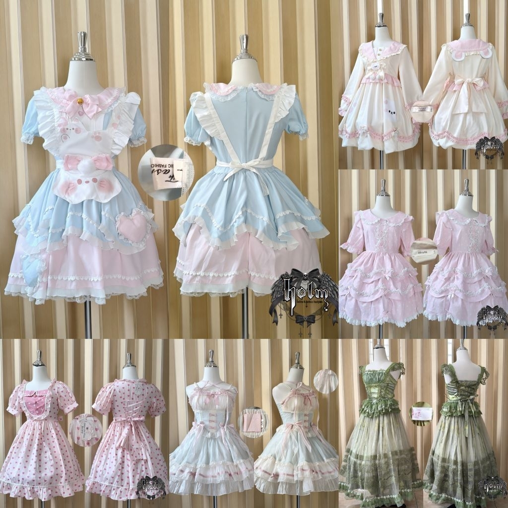 ชุดโลลิต้า lolita gothic fashion  (งานเดรส) lot 02