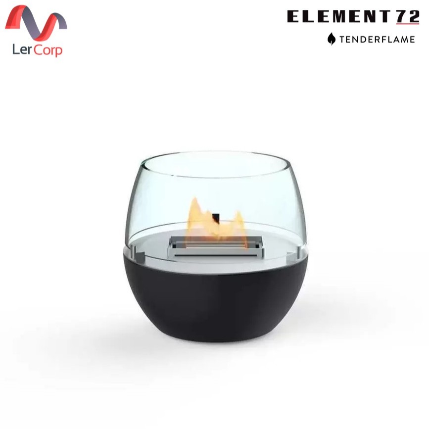 (Element72)TenderFlame เตาไฟตั้งโต๊ะ รุ่น TULIP 14 สี BLACK