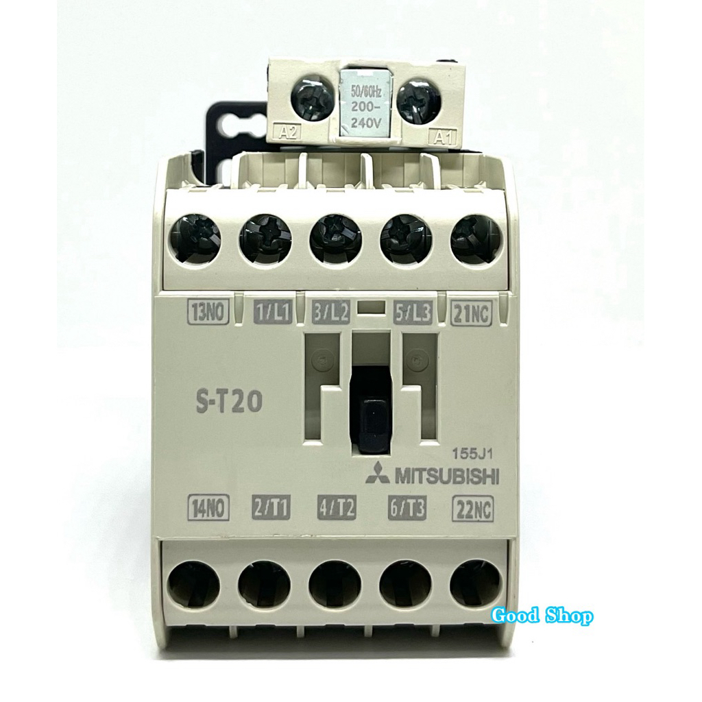 S-T20  ST20 lth=20A  220AC MITSUBISHI แมกเนติก คอนแทคเตอร์ MAGNETIC CONTACTOR พร้อมส่ง(ของใหม่)