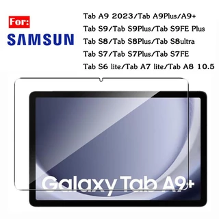 ฟิล์มกระจก แบบใส สำหรับ Samsung Galaxy Tab A11 A11Plus S7 S8 S9 S10 S11 FE Plus A9 Plus A9Plus S6lite A7lite A8 10.5 A7