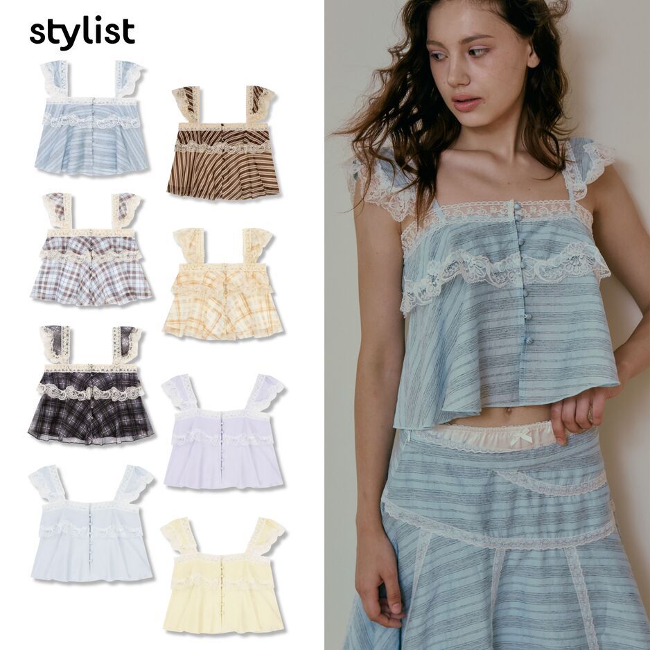 (PREเฉพาะStripeBrown,StripeBlue 10 - 17 วัน) STYLIST - Cleo 