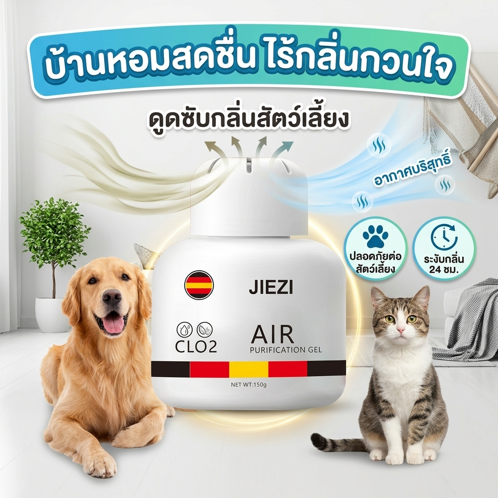 เจลดับกลิ่นสัตว์เลี้ยง ดับกลิ่น เจลดับกลิ่น ดับกลิ่นสัตว์เลี้ยง BLC 150g สเปรย์ดับกลิ่นฉี่แมว สเปรย์ดับกลิ่น