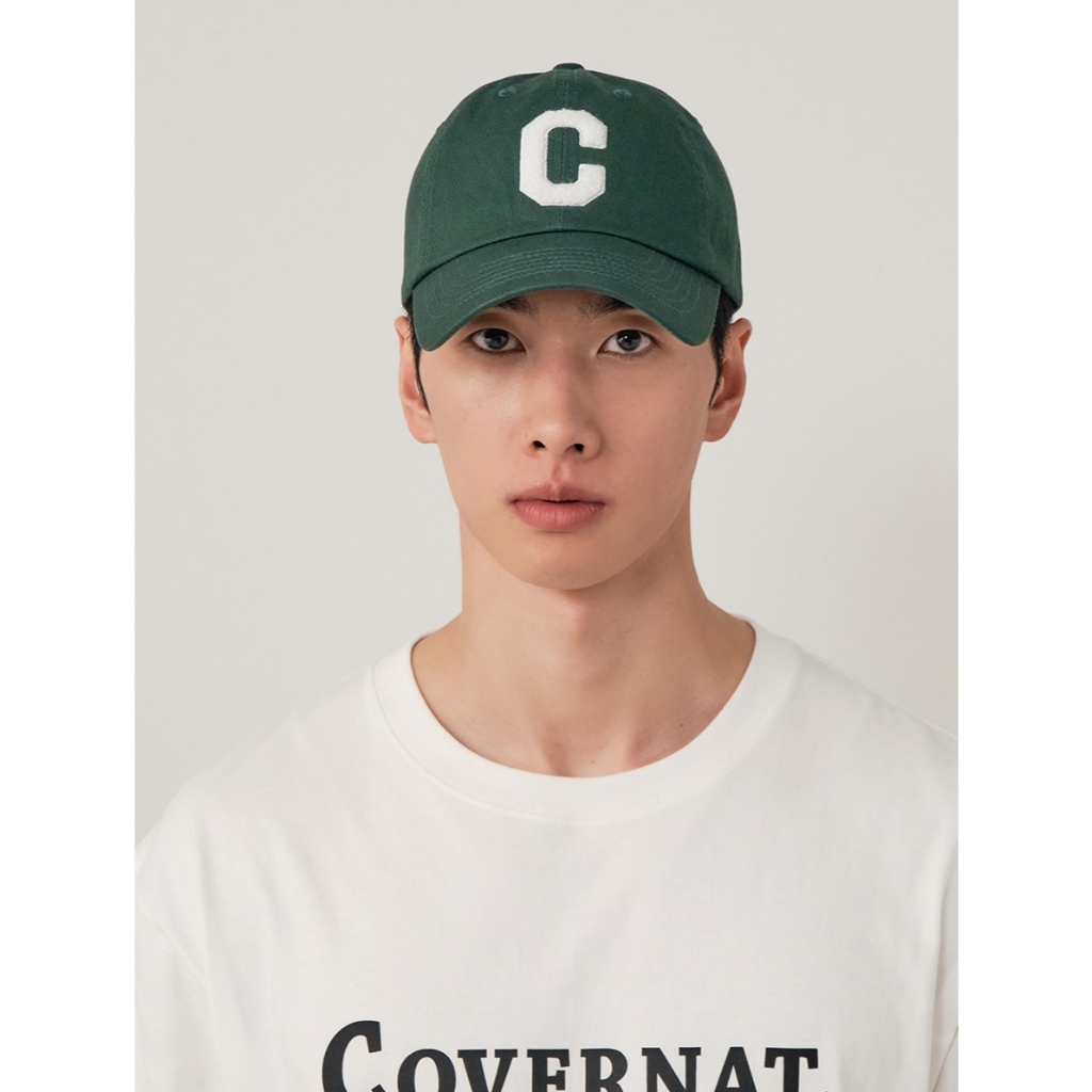 COVERNAT قبعة كاب C Logo — أخضر — صورة 3