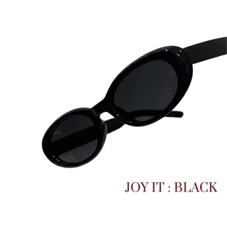 [ รุ่นฮิต ยอดแตก ] PANTA | (พร้อมซอง) JOY IT : BLACK แว่นกันแดด UV400