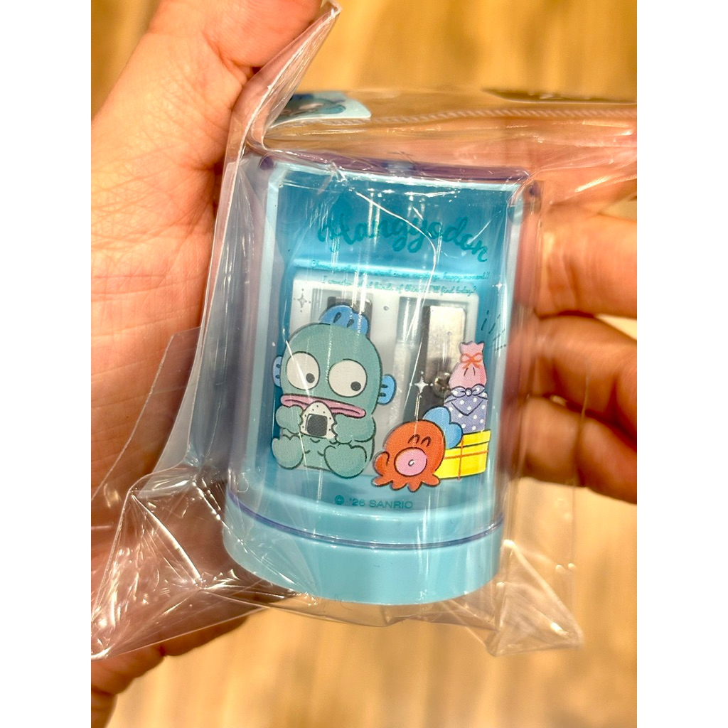 พร้อมส่ง❤️ moshi moshi กบเหลาดินสอ ลาย Sanrio ,kitty, hangyodon, Disney， marvel