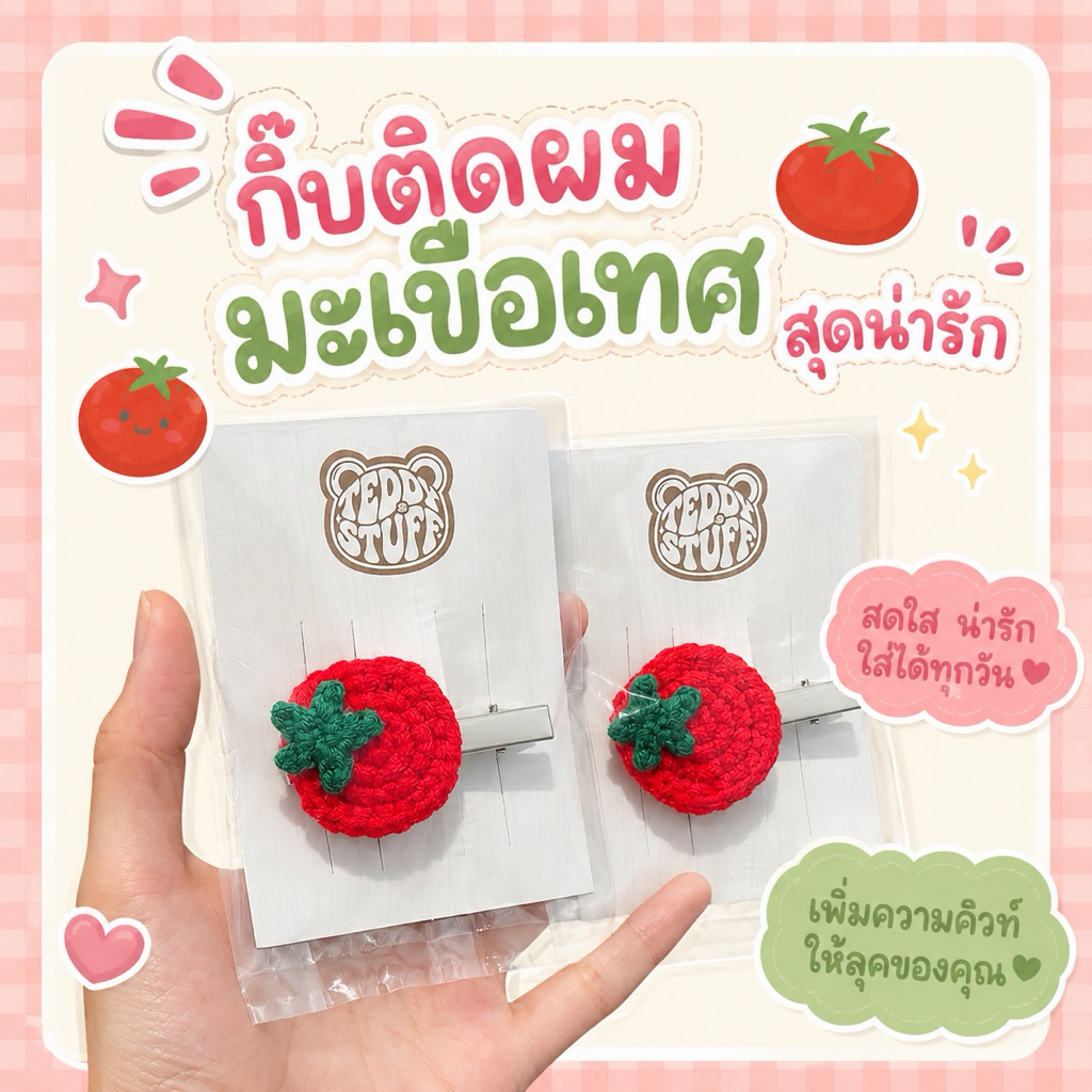 !!กิ๊บมะเขือเทศกล๊มกลม🍎🛒 พร้อมส่ง