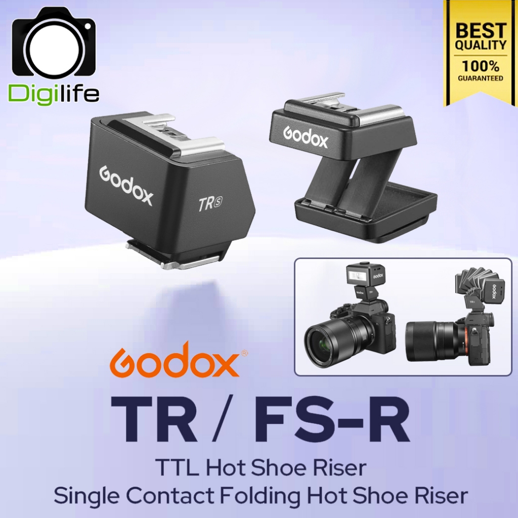 Godox Hot Shoe TR, FS-R (TTL, Manual) สำหรับ iFlash iT20, iT22, iT30Pro, iM20, iM22, iM30 (TR-S, TR-