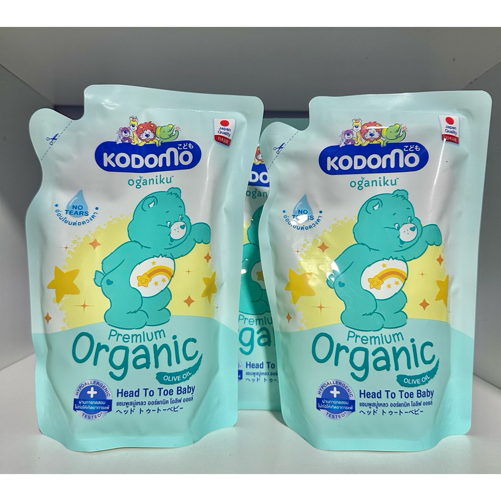 แชมพูสบู่เหลว KODOMO Head To Toe 320ml สำหรับเด็กแรกเกิด
