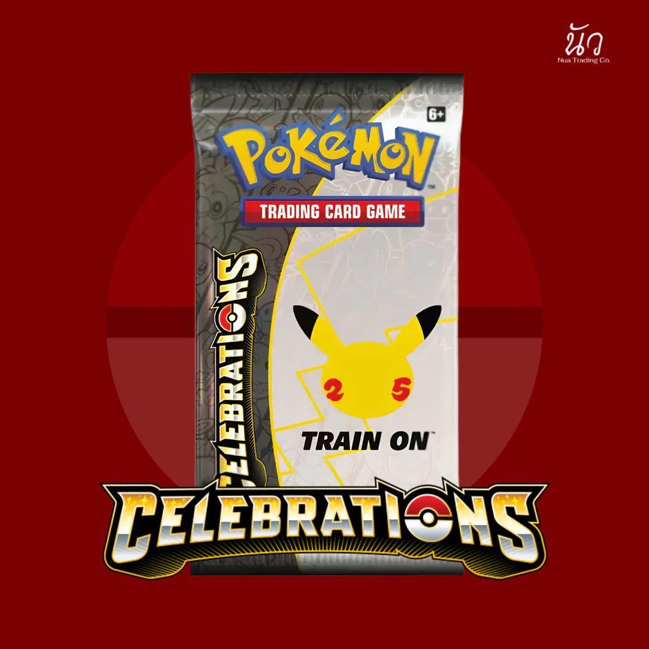 [ของแท้ พร้อมส่ง] Pokemon 25th Anniversary Celebrations Booster Pack