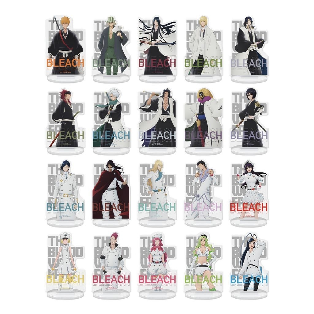 💀(แท้/มือ1)💀 สแตนดี้ อนิเมะ Ichiban Kuji Bleach Thousand-Year Blood War Op.2 E Prize Acrylic Stand งานลิขสิทธิ์แท้100%